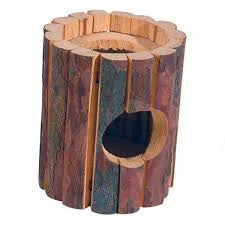 Wooden turret hideout large toy the Pet MARKET