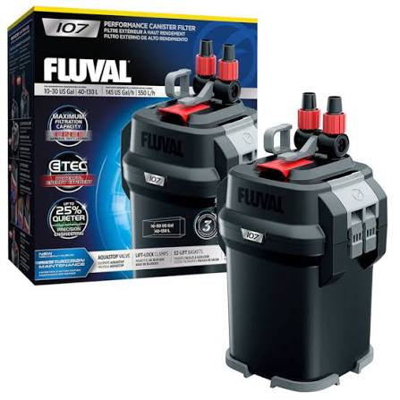 Fluval 107 External Aquarium Filter 550L/H Pet Market