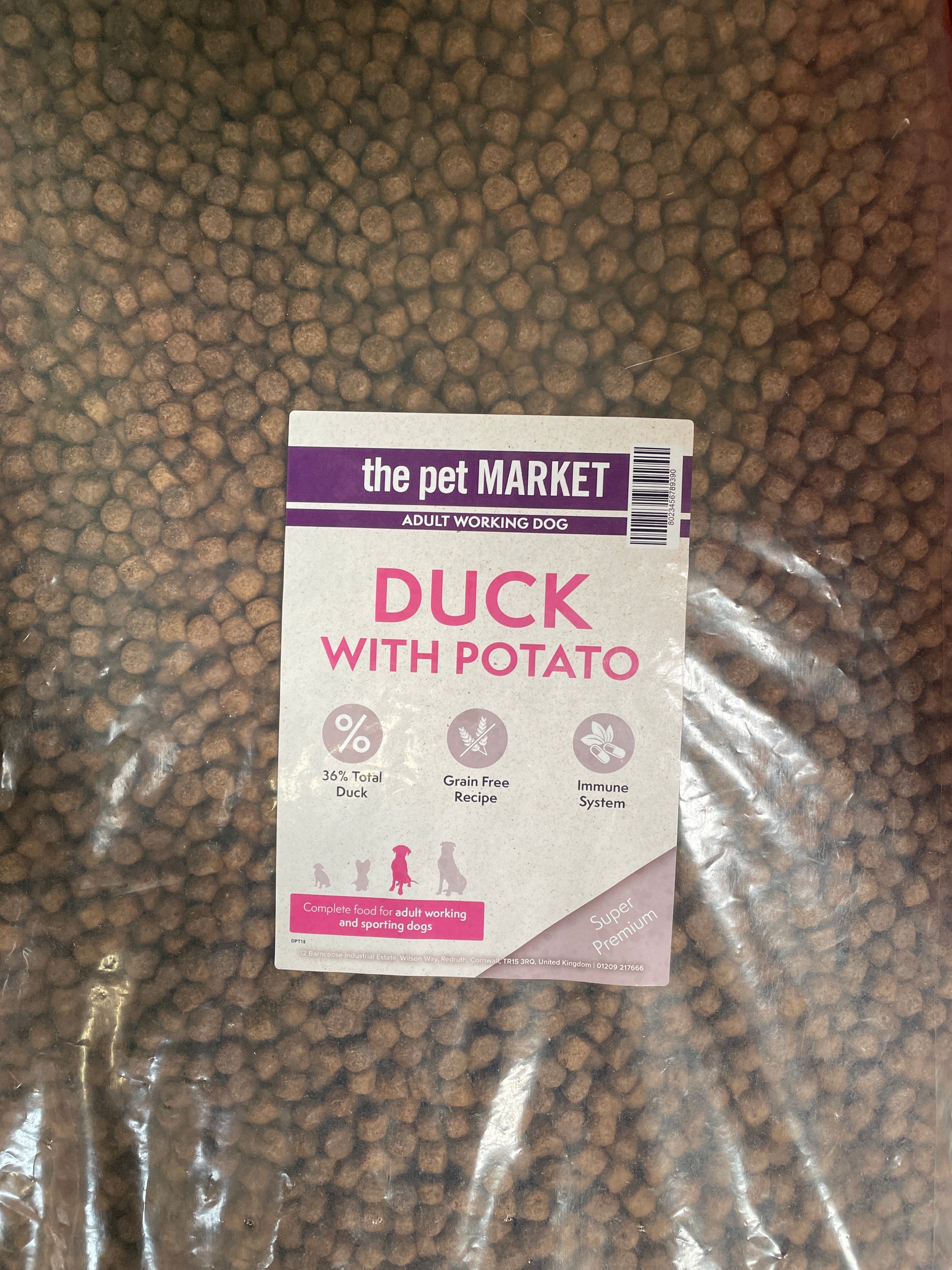 Super Premium Duck With Potato Working 15kg PetMarket