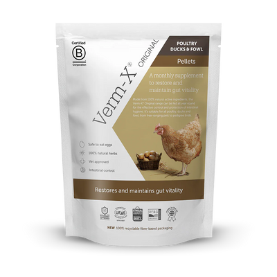 Verm-X Original Poultry, Ducks & Fowl Pellets 250g