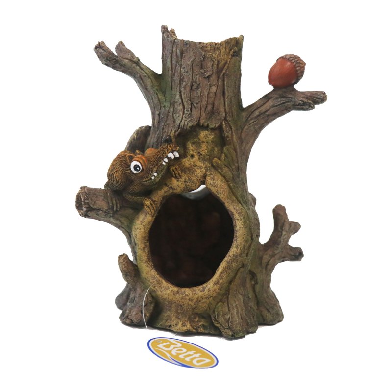 BETTA Acorn Tree Cave Pet Market