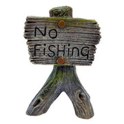 Betta No Fishing Sign