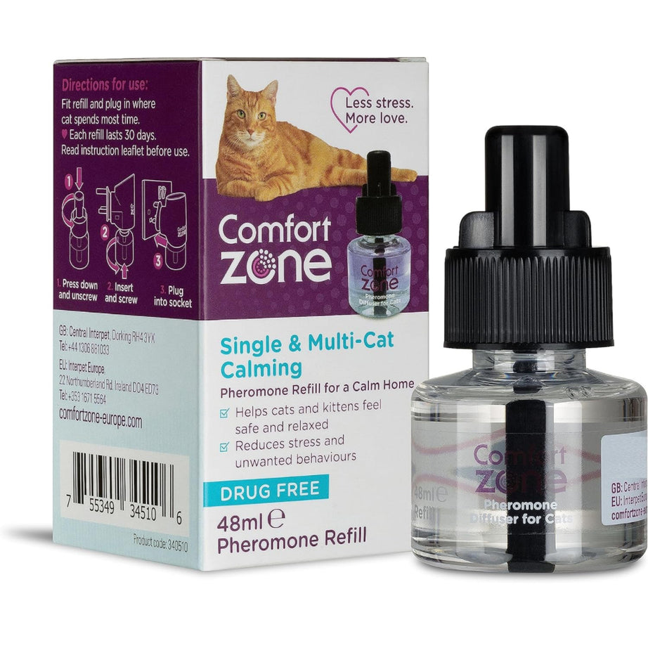 Comfort Zone Calming Pheromone Diffuser (1 refill) Comfort Zone