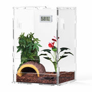 Hyger-Zoo Acrylic Reptile Terrarium Vertical Small Pet Market