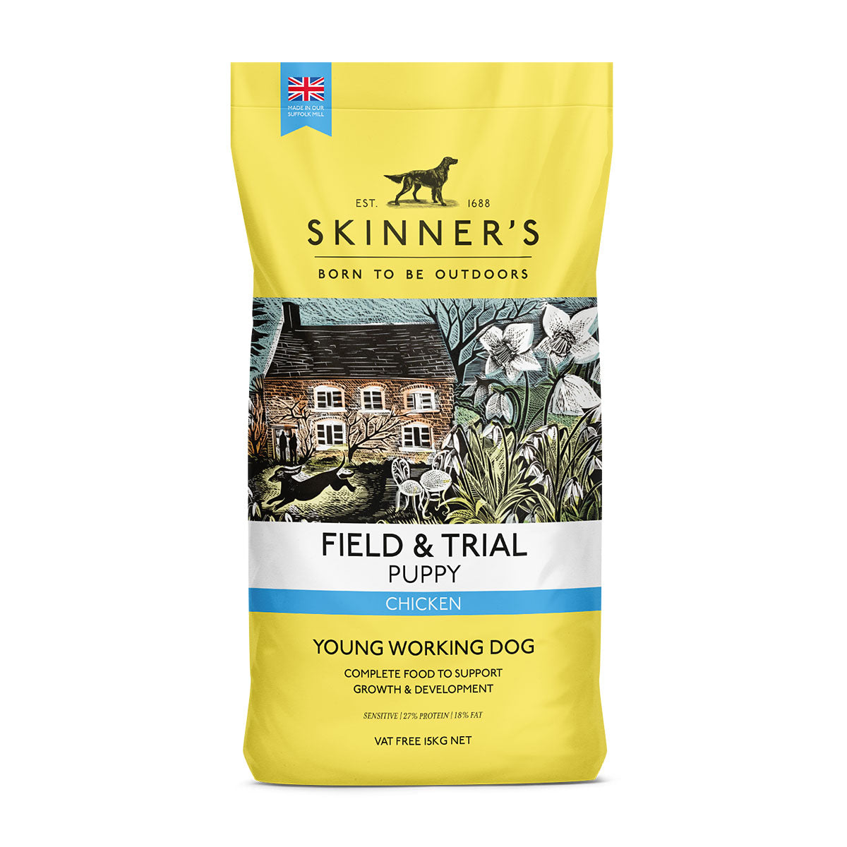 Skinners Field & Trial Puppy Chicken 15kg Pet Market