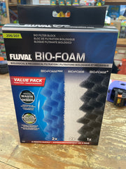 Fluval 207 Bio-Foam Value Pack Filter Media Fluval