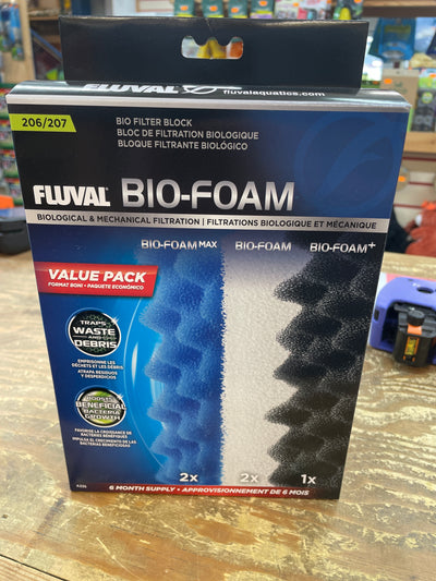 Fluval 207 Bio-Foam Value Pack