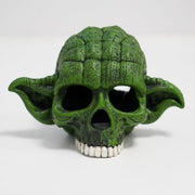 Green Sage Skull Fish Ornament