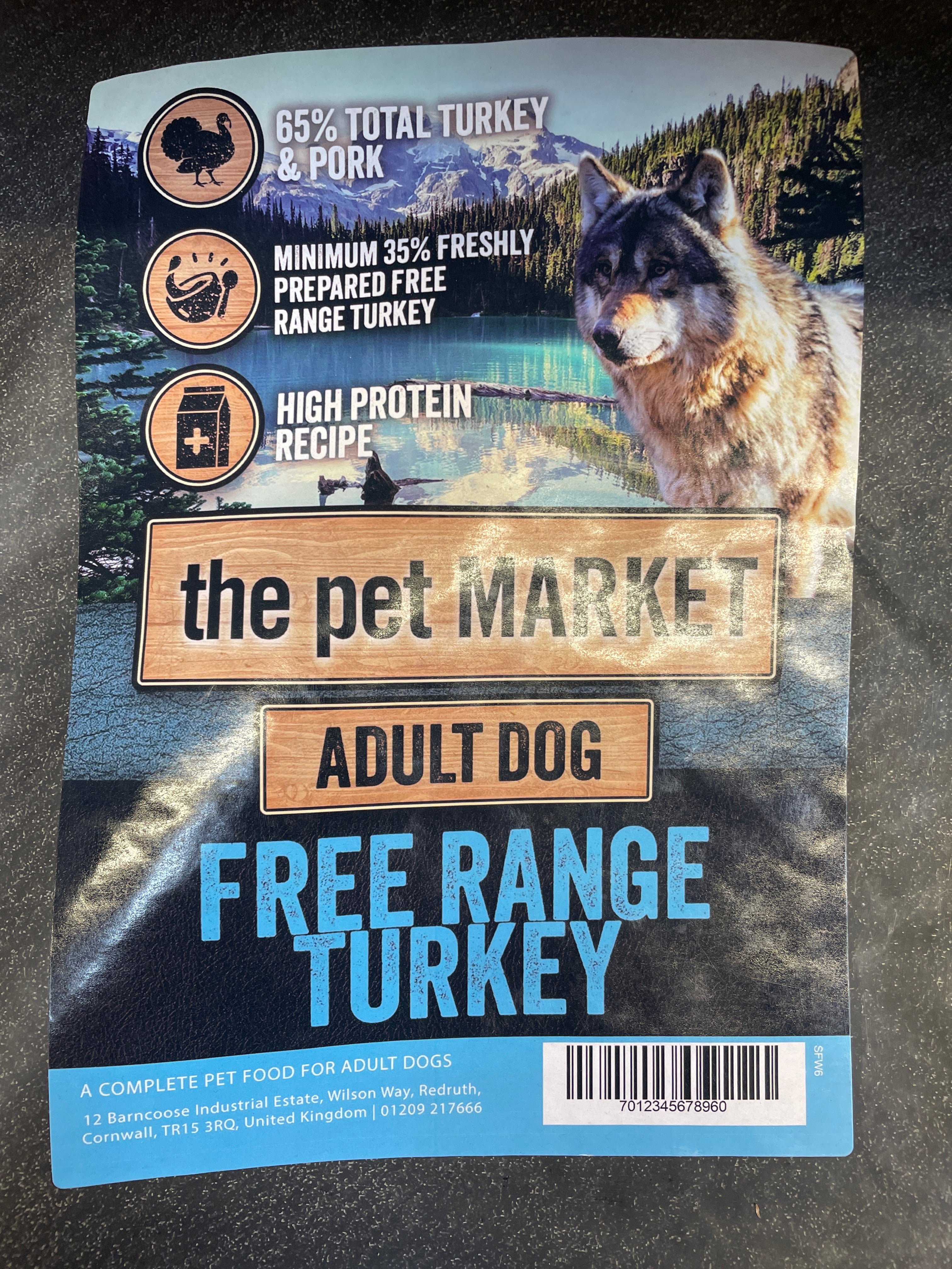 Superfood 65 Free Range Turkey Adult 6kg PetMarket