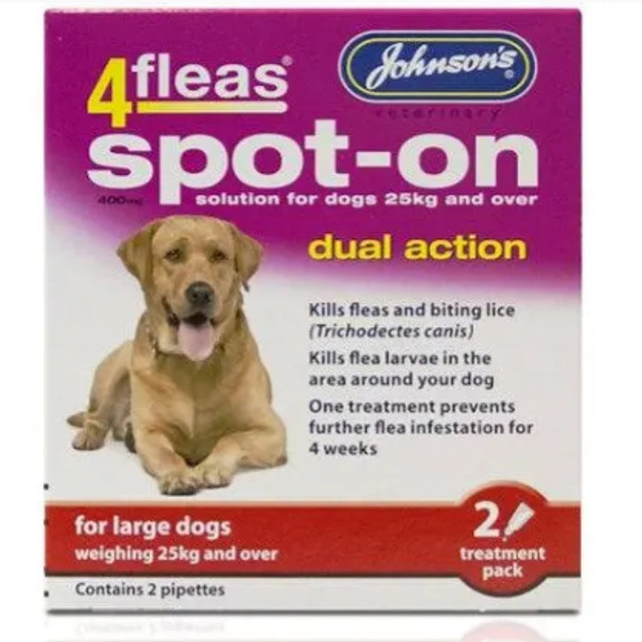 Johnson's 4fleas Spot On for Dogs Johnson’s