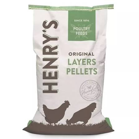 Layers Pellets Henry’s Bird feed Badminton Country Feeds