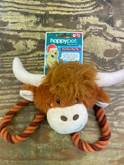 Herby Highland Cow Tug Of War Dog Toy Pet Market