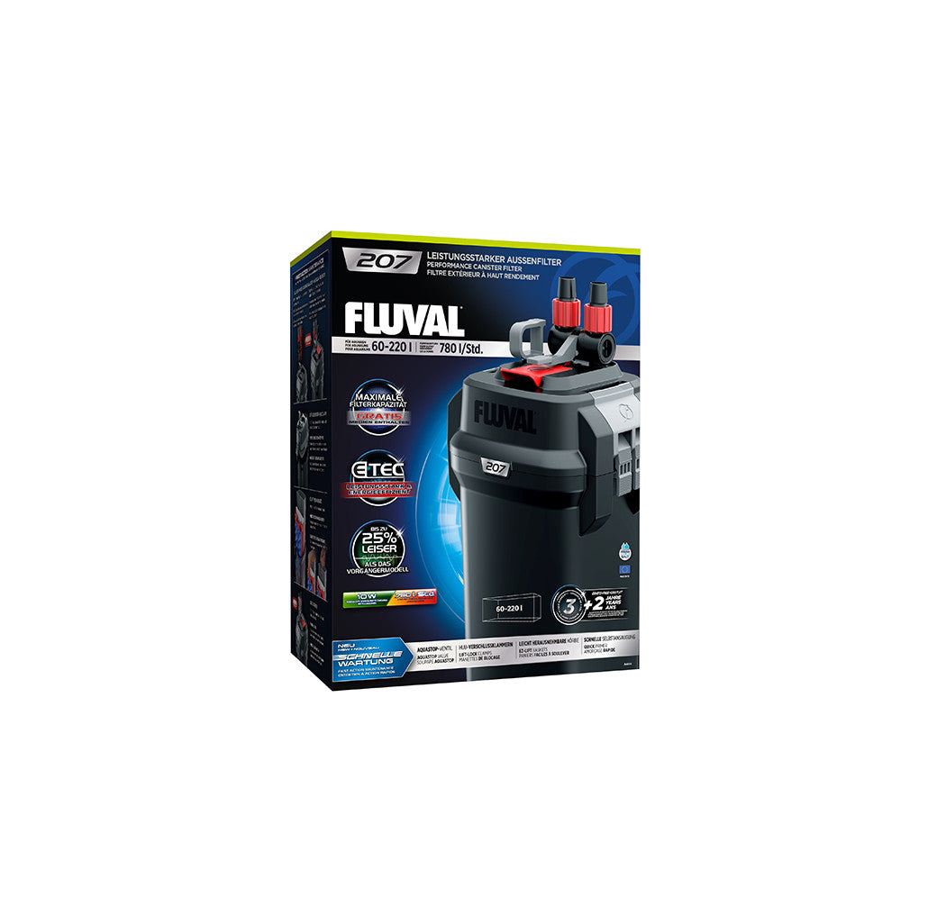 Fluval 207 External Aquarium Filter 780 L/H Pet Market