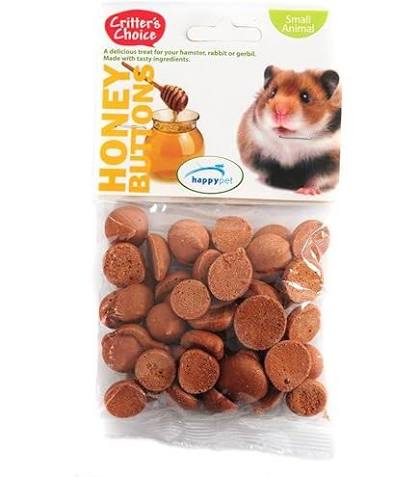 Critter's Choice Honey Buttons 40g HAPPY PET
