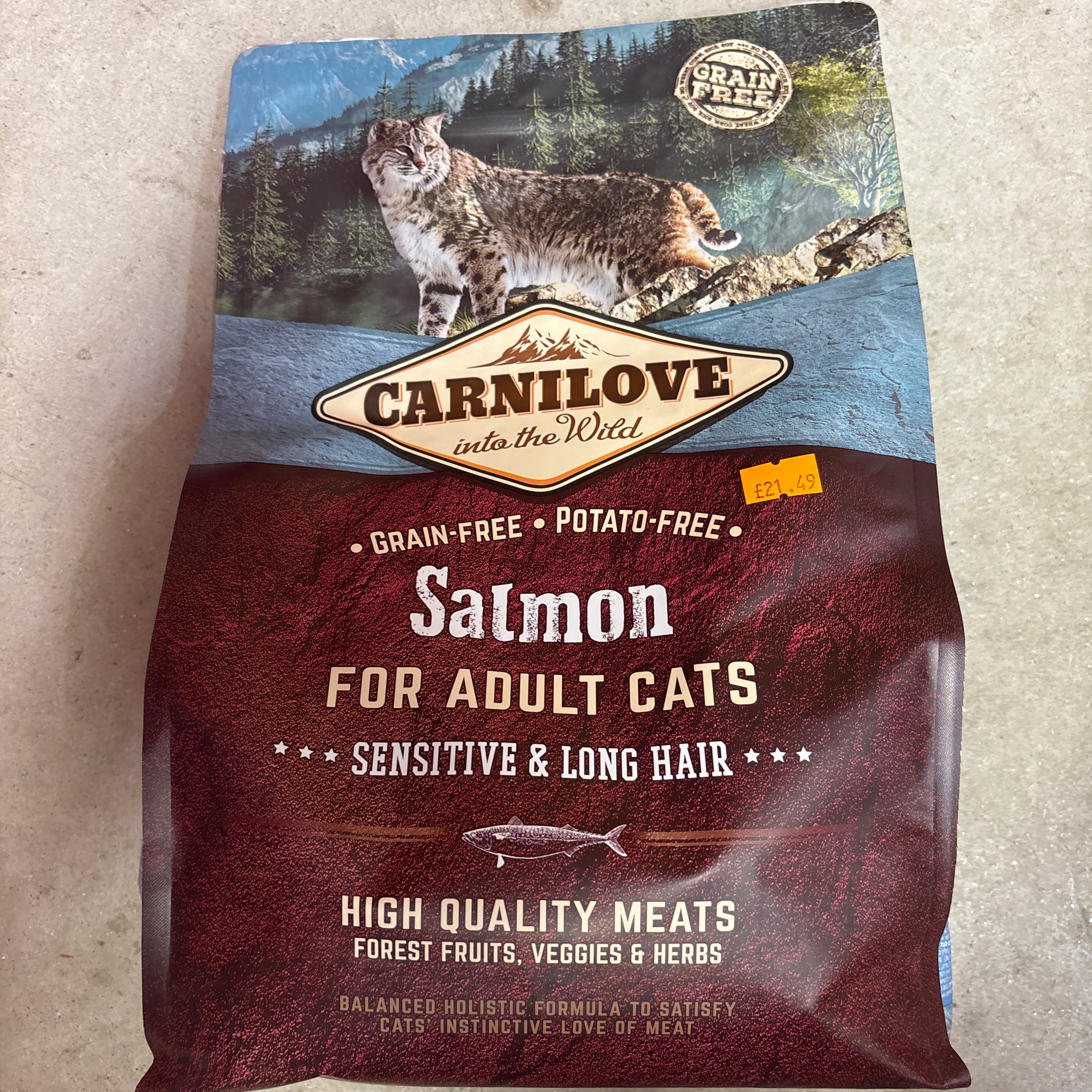 Carnilove salmon for adult cats the Pet MARKET