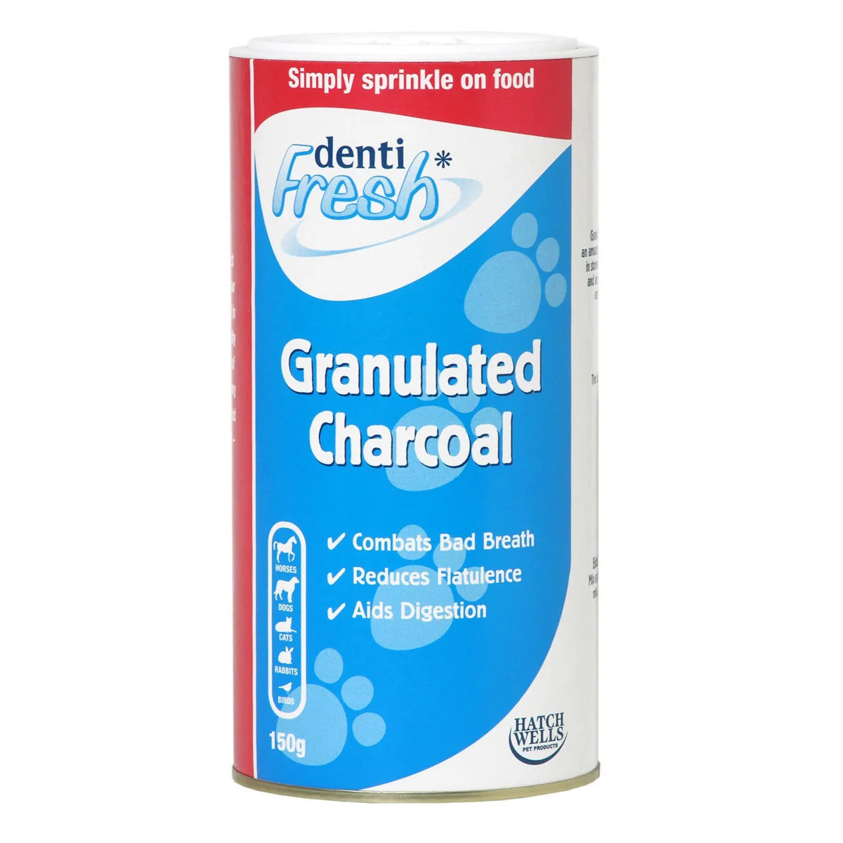 Hatchwells Dentifresh Granulated Charcoal Hatchwells