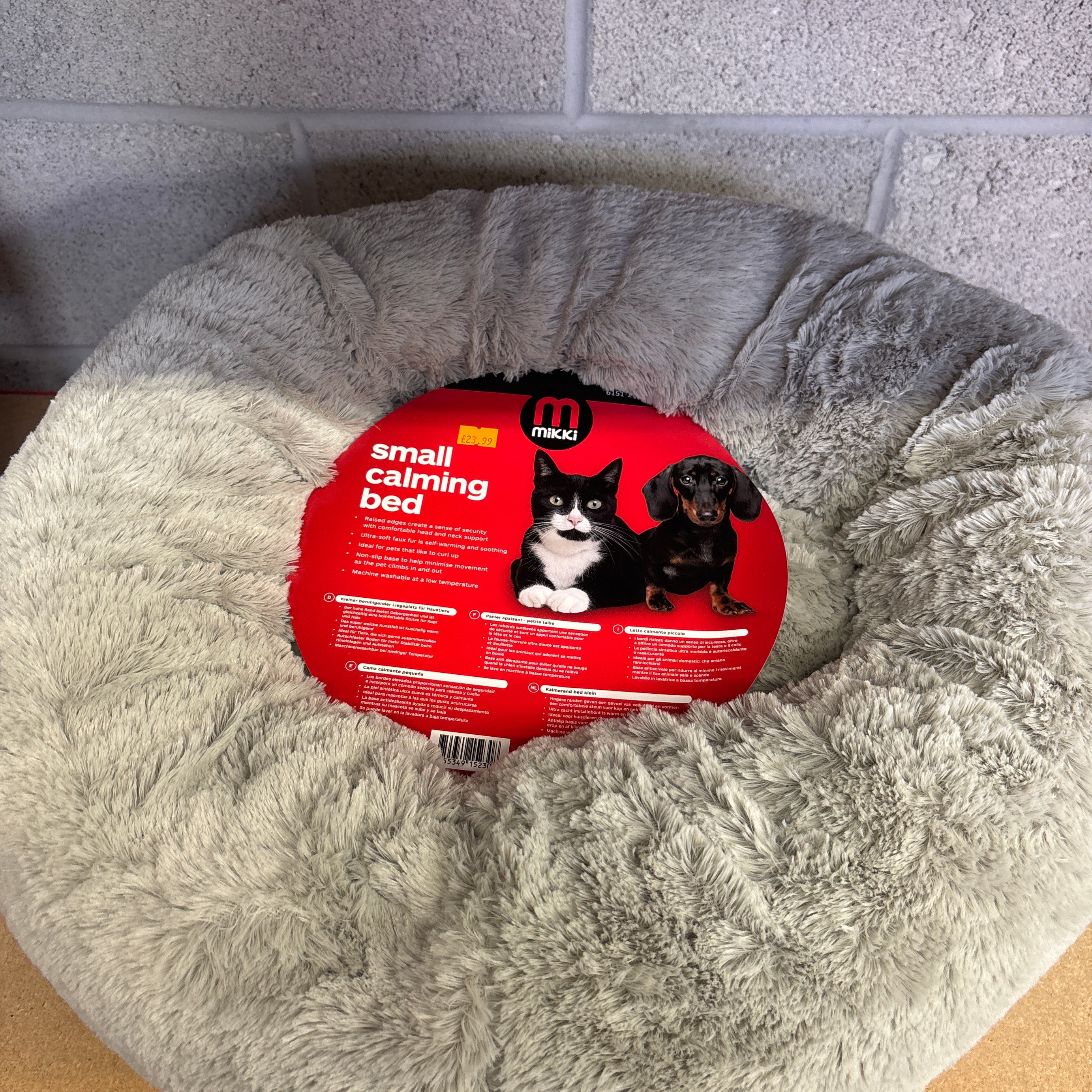 Small Calming Bed the Pet MARKET