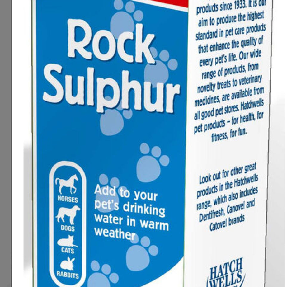 Hatchwells Rock Sulphur Pet Coolant Hatchwells