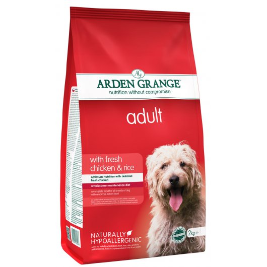 Arden Grange Adult Chicken & Rice 2kg) DOG - Food Arden Grange