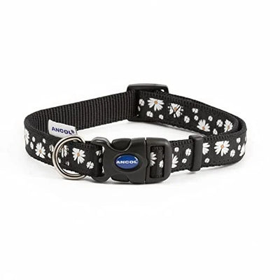 FASHION COLLAR BLACK DAISY ADJUSTABLE