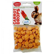Critters Choice Small Animal Carrot Drops 40g Small Mammal - Treats Critters Choice