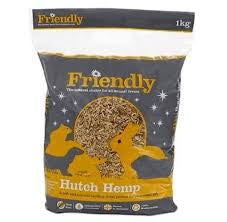 Friendly Hutch Hemp 1Kg Friendly