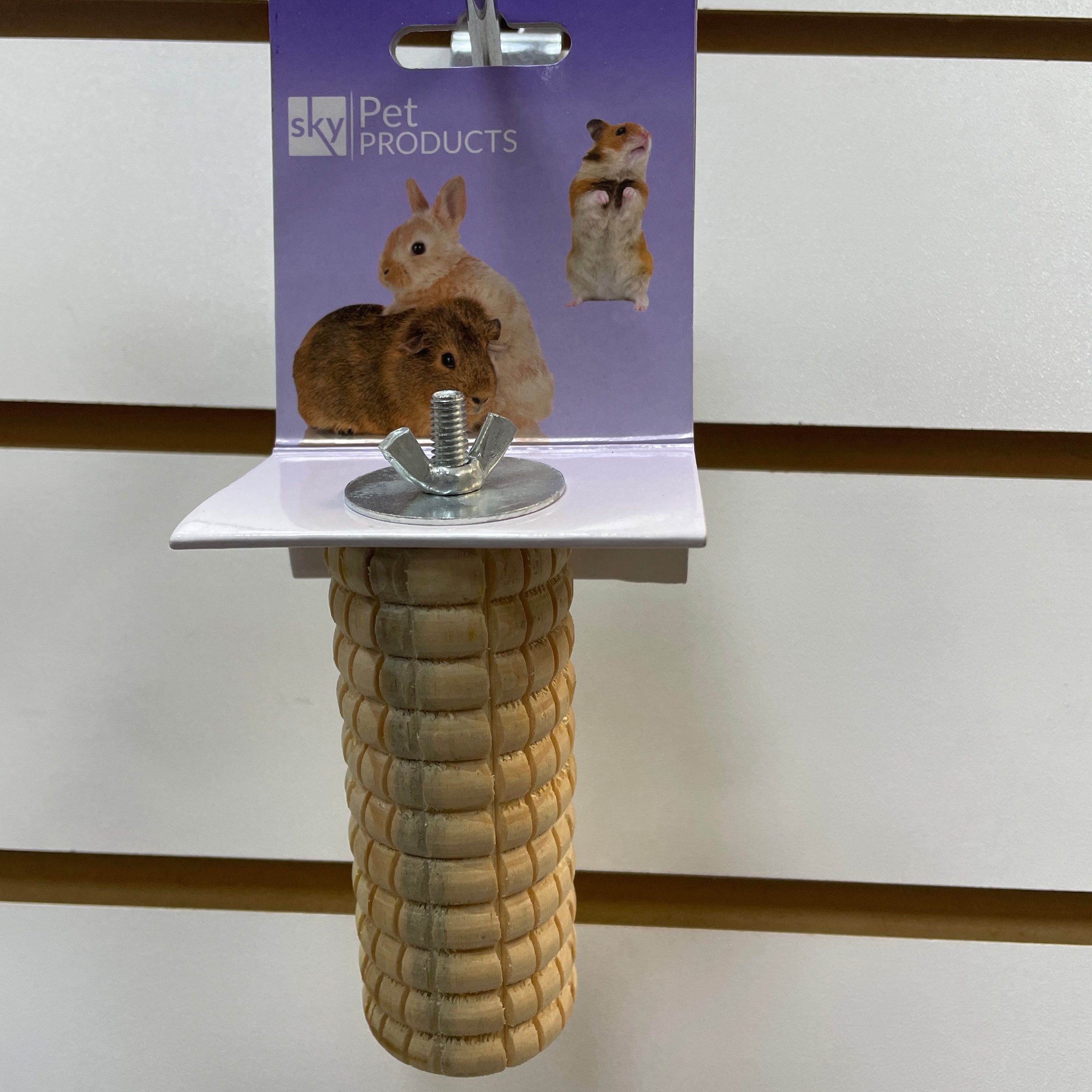 Wooden corn to gnaw large the Pet MARKET