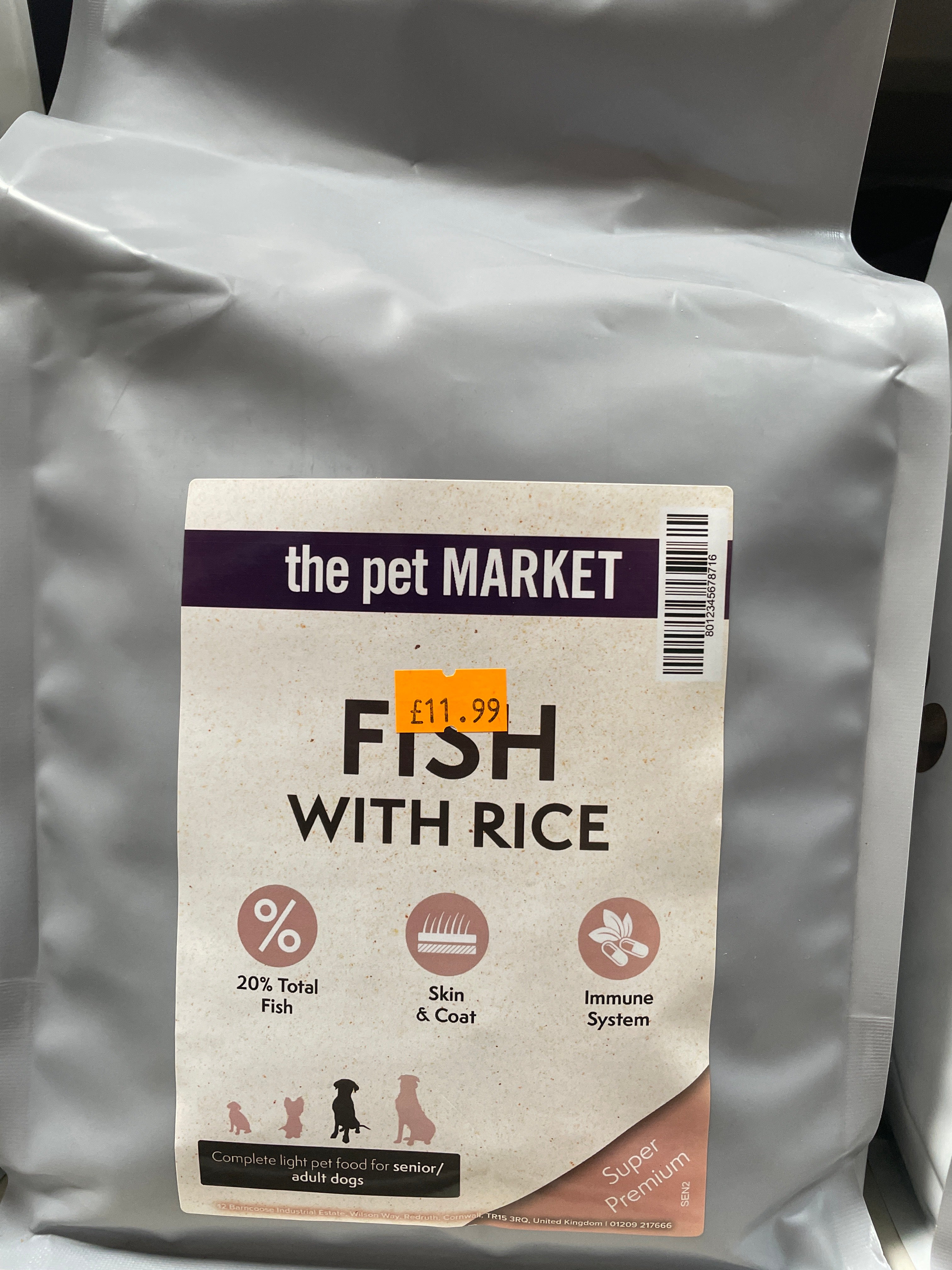 Super Premium Fish With rice Adult 2kg PetMarket
