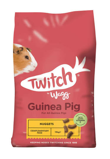 Twitch by Wagg Guinea Pig 10kg Small Mammal - Food Twitch