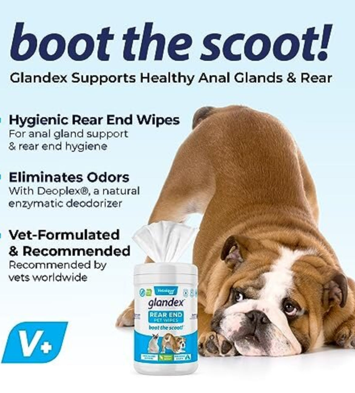 Glandex Dog Wipes Glandex
