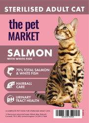 Pet Market Salmon with White Fish 1.5kg For Cats the Pet MARKET