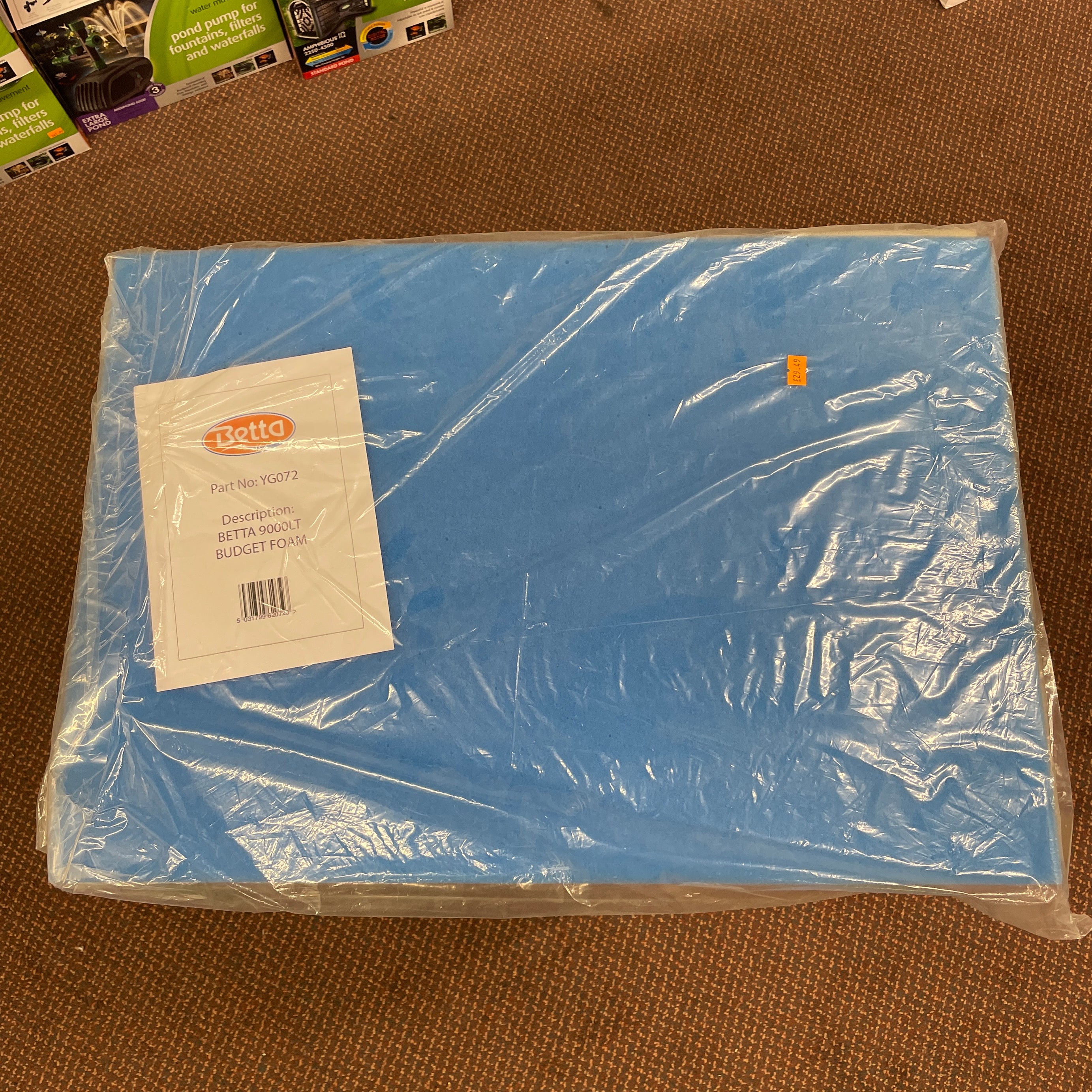 Betta 9000lt budget foam the Pet MARKET