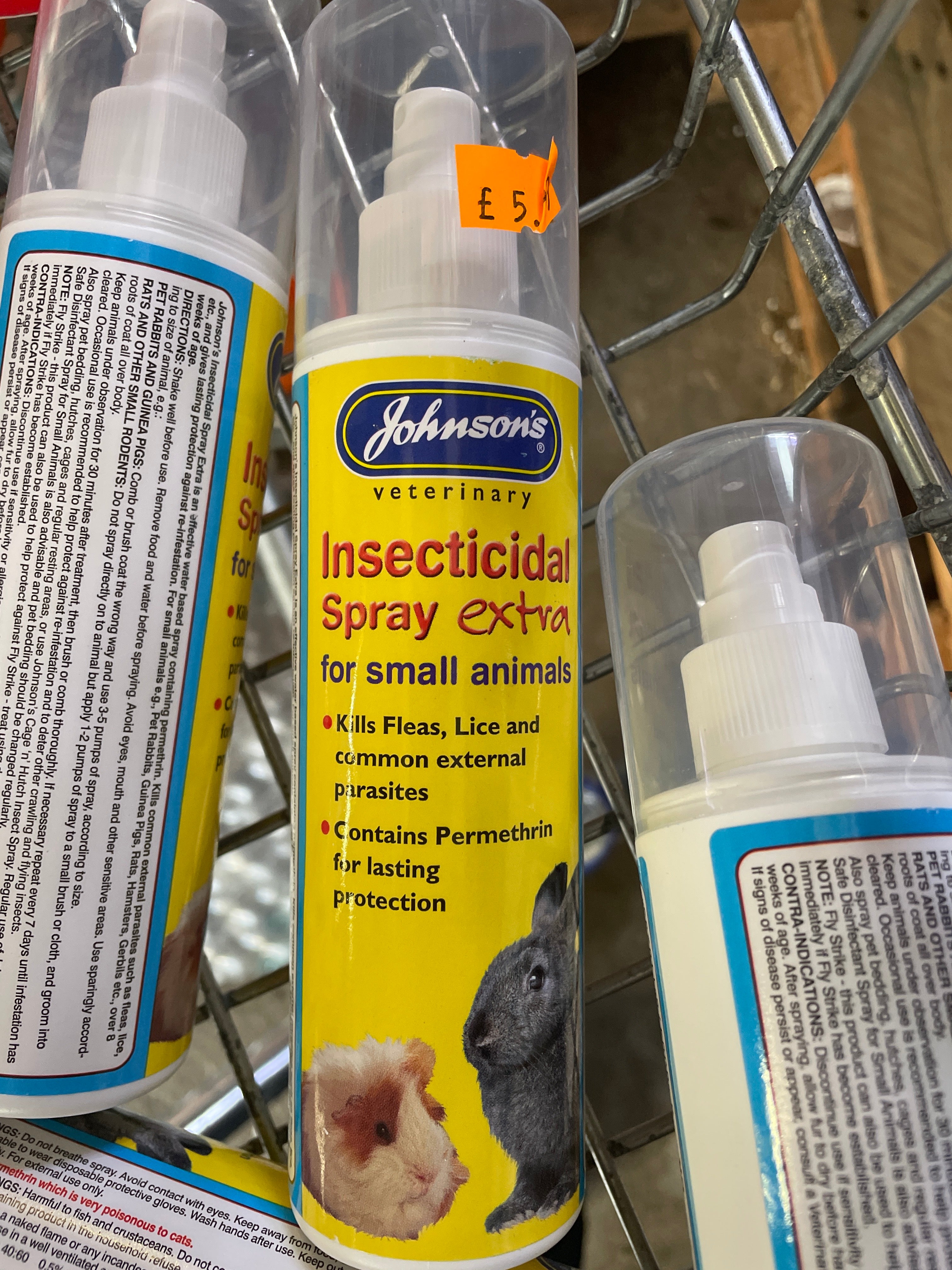 Insecticidal Spray Extra for Small Animals