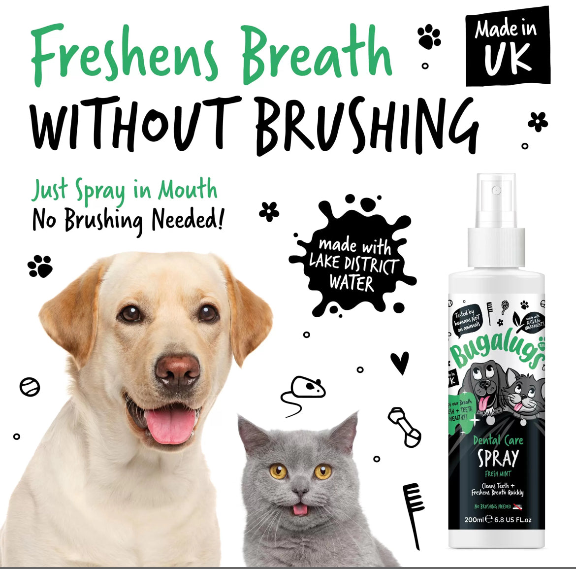 Bugalugs Dental Care Spray Dental Care Bugalugs