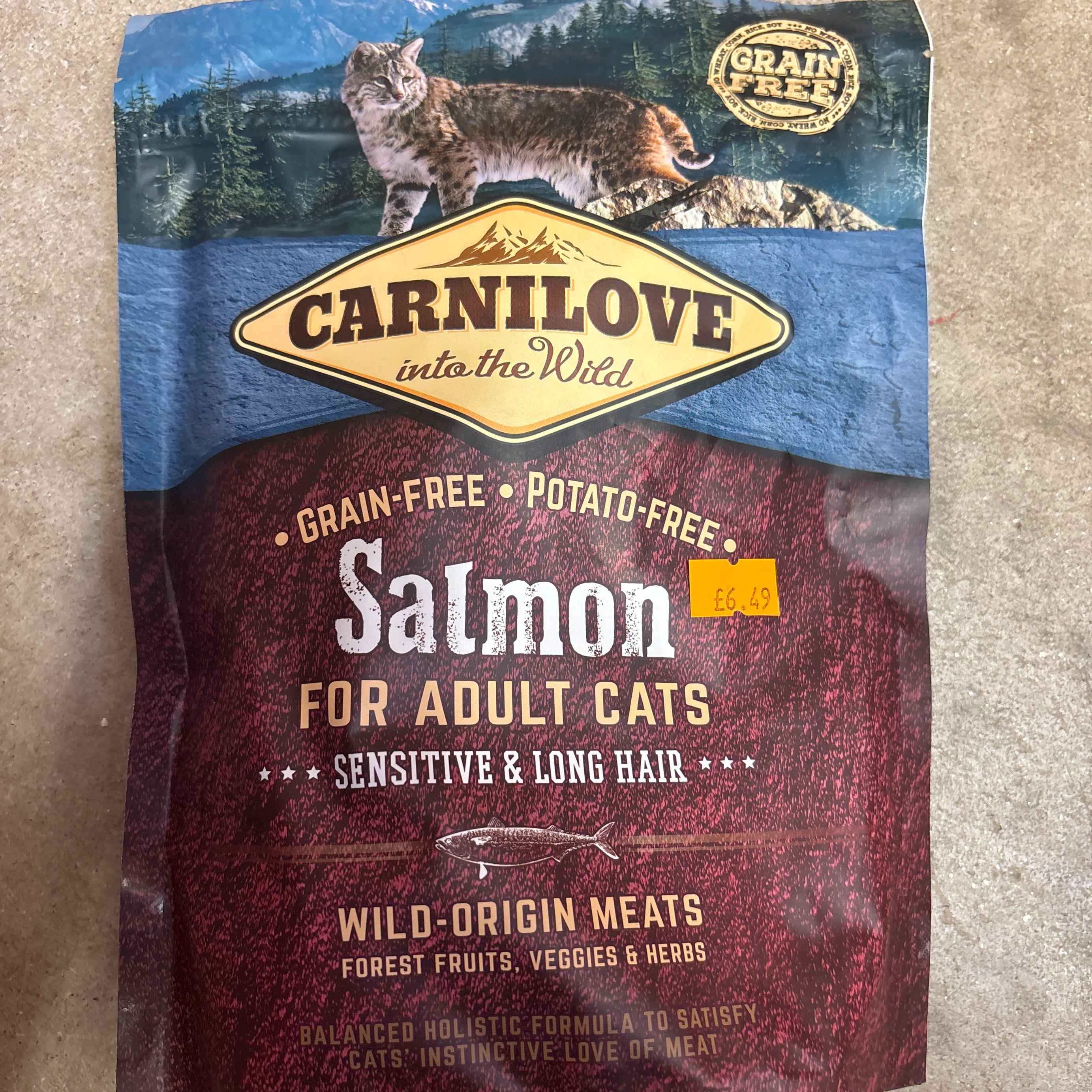 Carnilove salmon for adult cats 400g the Pet MARKET