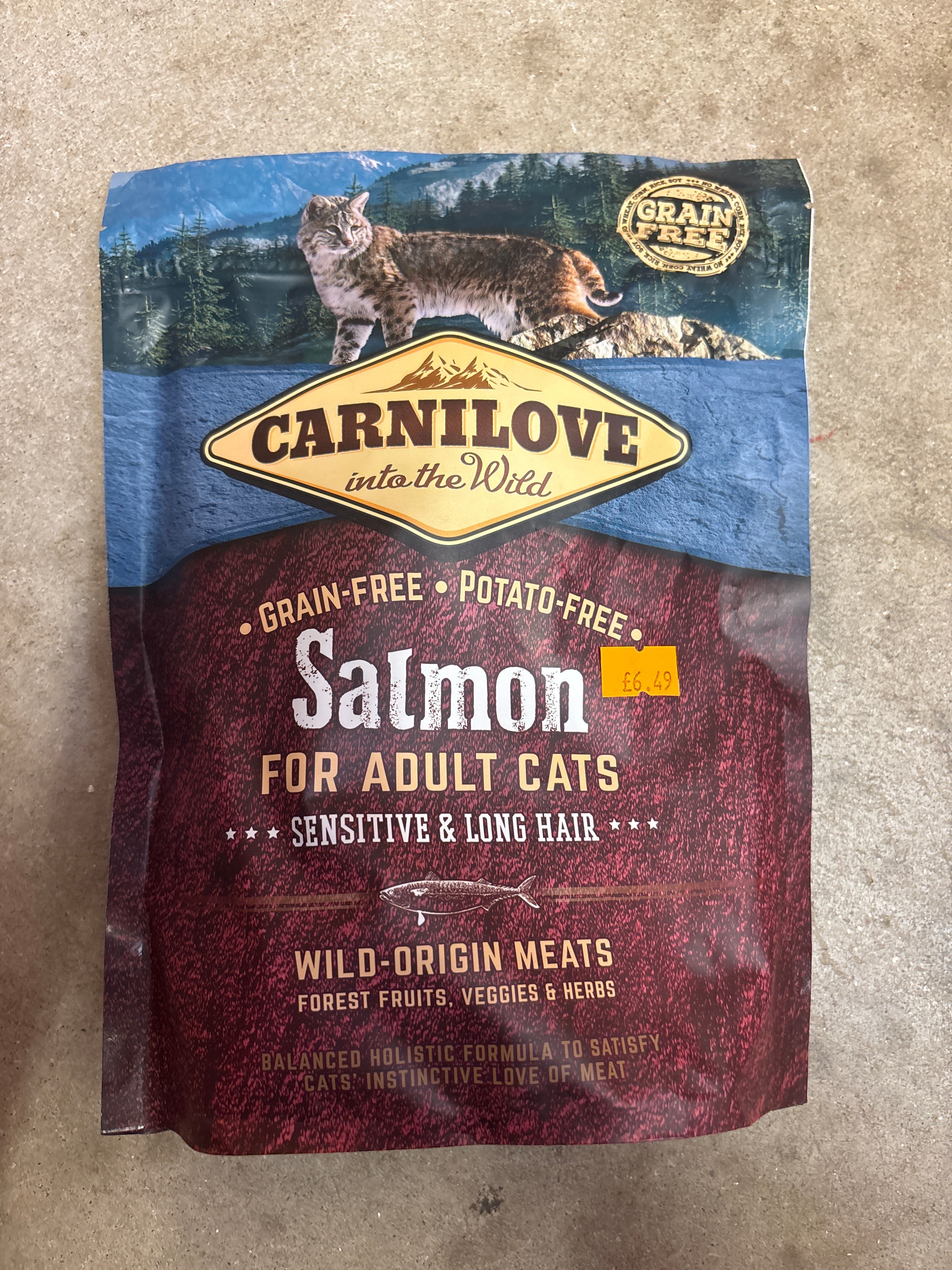 Carnilove salmon for adult cats 400g the Pet MARKET