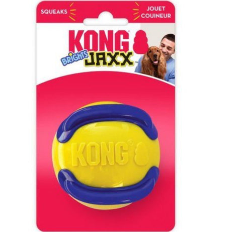 KONG Jaxx Assorted Brights Ball for Dogs Med Kong