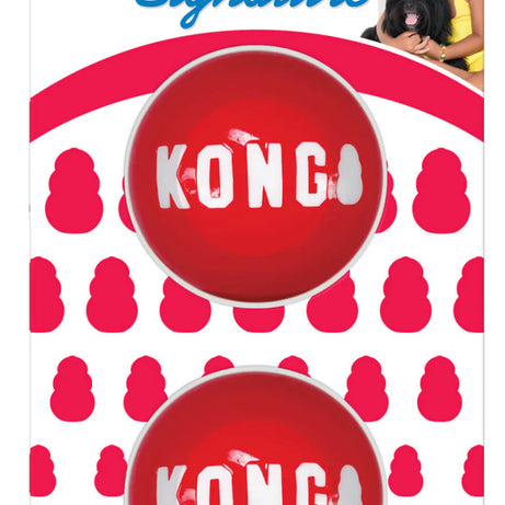 KONG Signature Balls 2-pk Small Kong