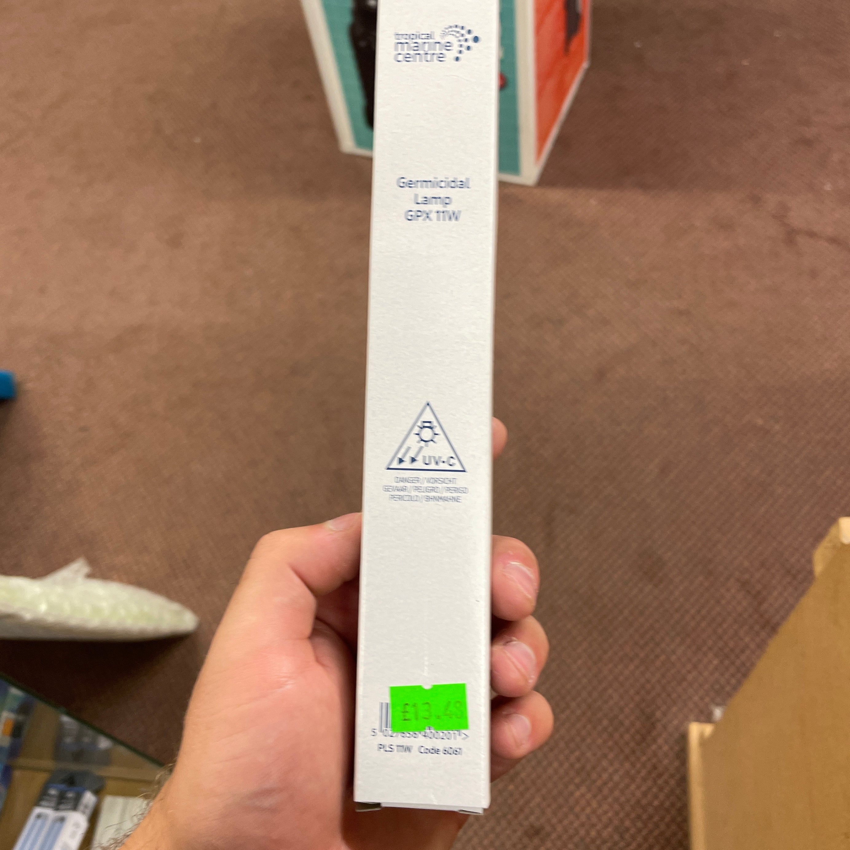 Germicidal lamp gpx 11w the Pet MARKET