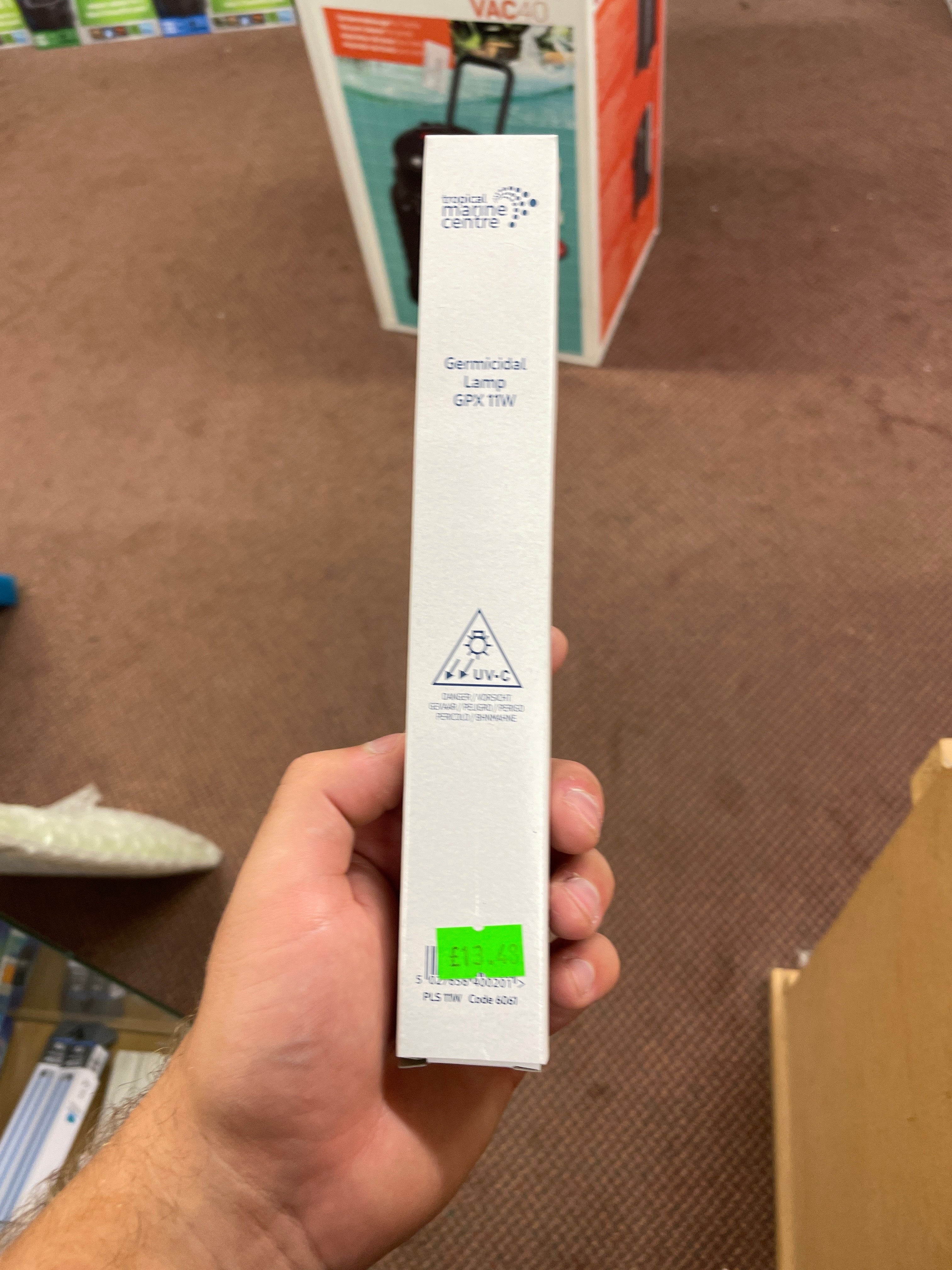 Germicidal lamp gpx 11w the Pet MARKET