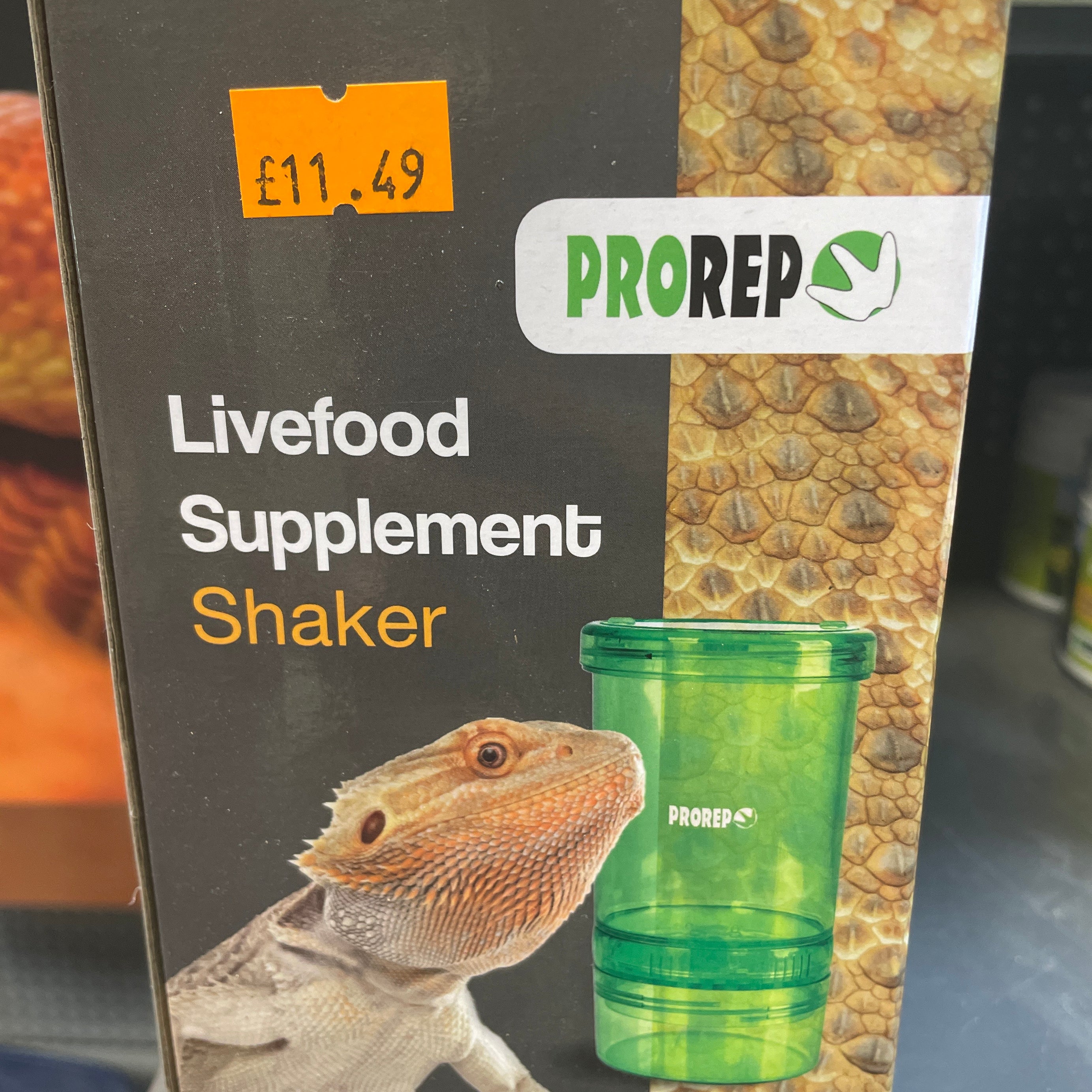 ProRep livefood supplement shaker the Pet MARKET