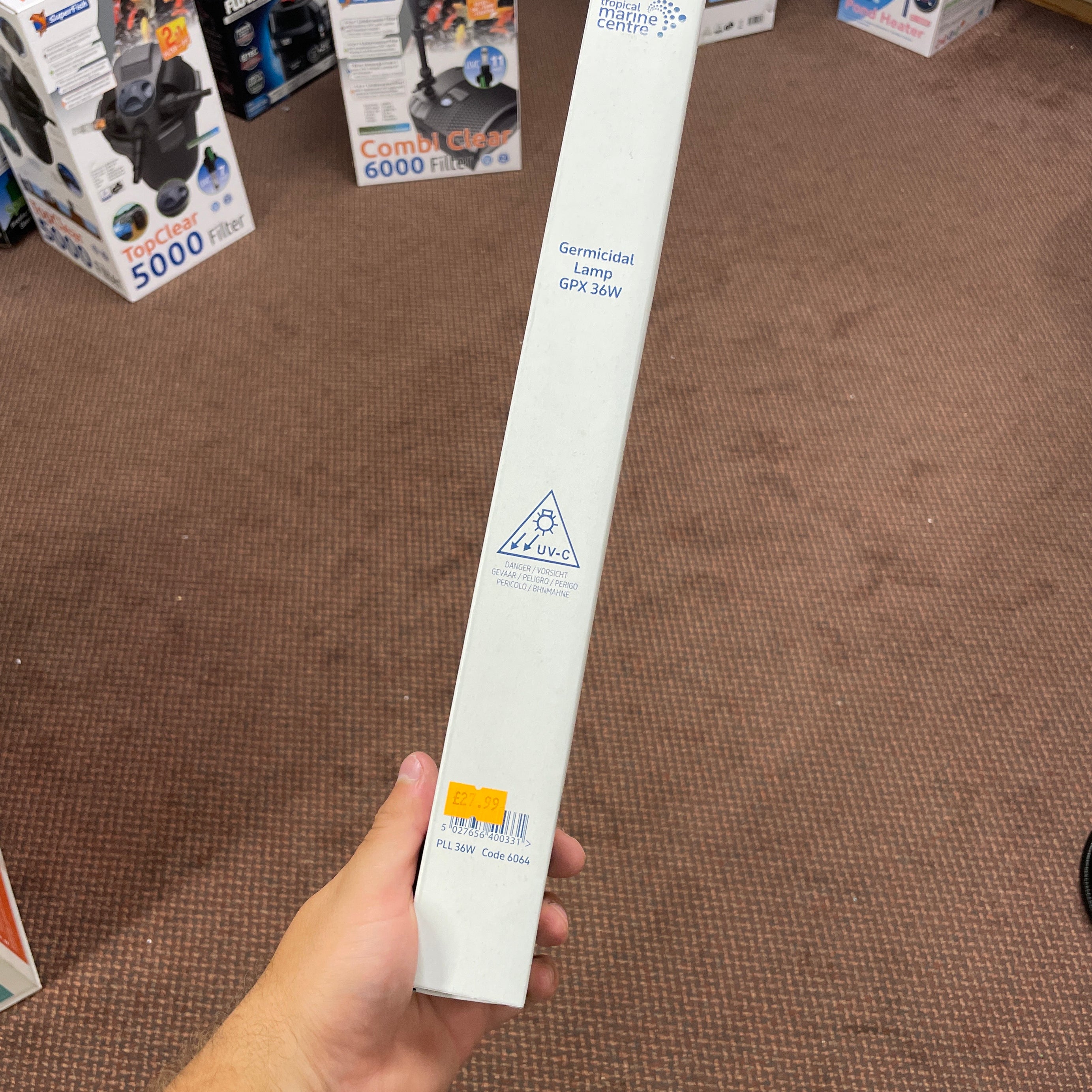 Germicidal lamp gpx 36w the Pet MARKET