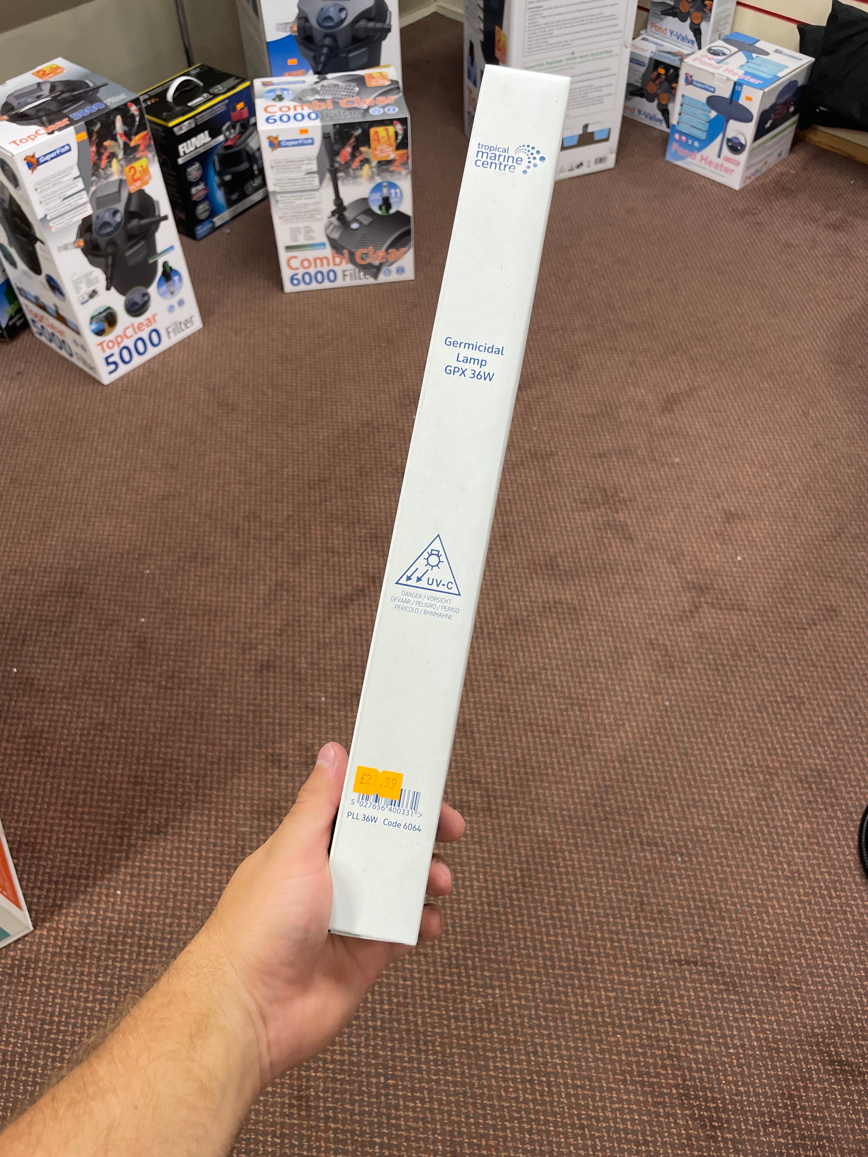 Germicidal lamp gpx 36w the Pet MARKET