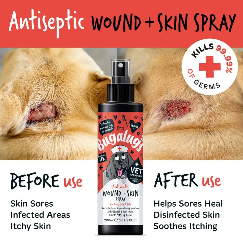Bugalugs Antiseptic Wound & Skin Spray Wound Care Bugalugs