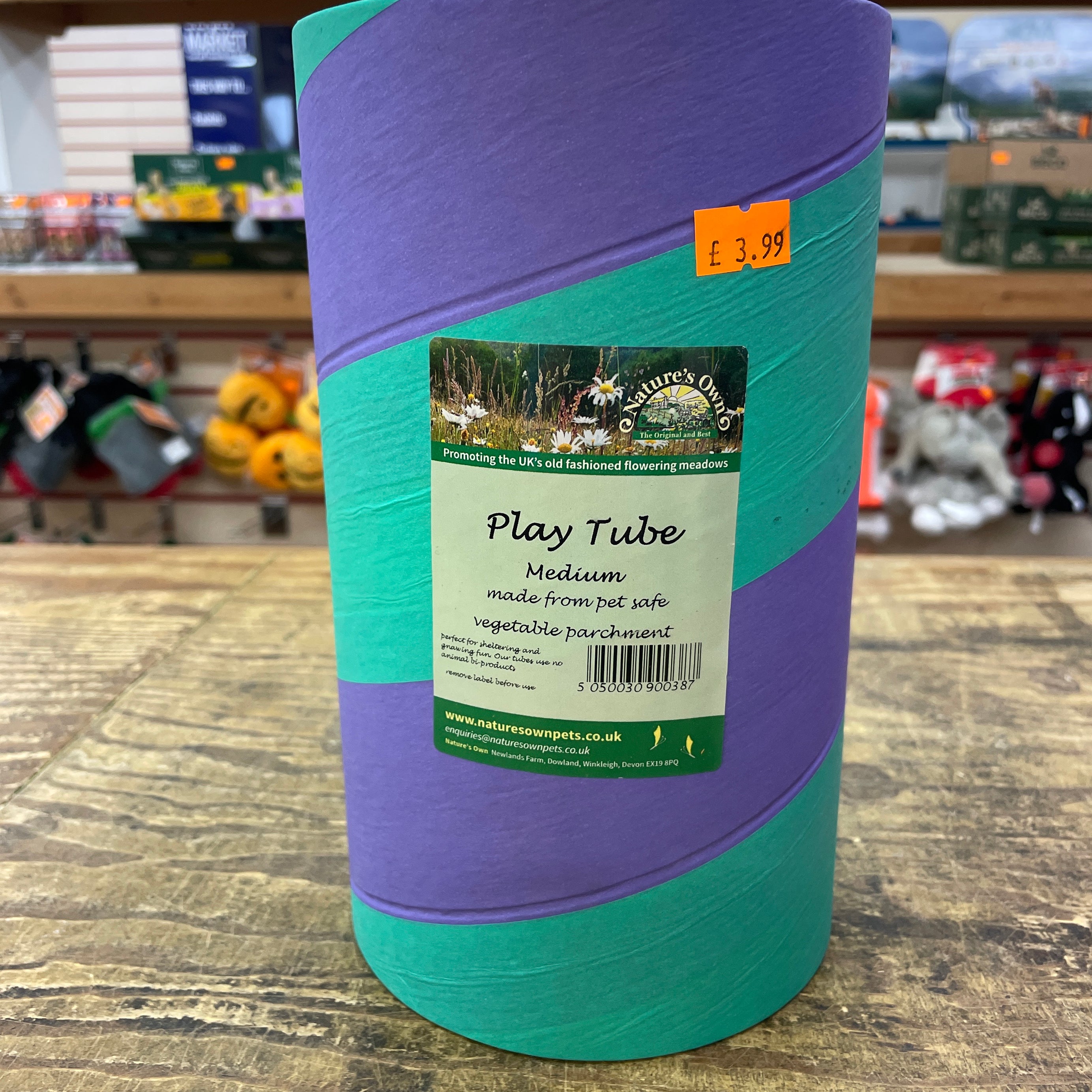 Natures own play tunnel medium