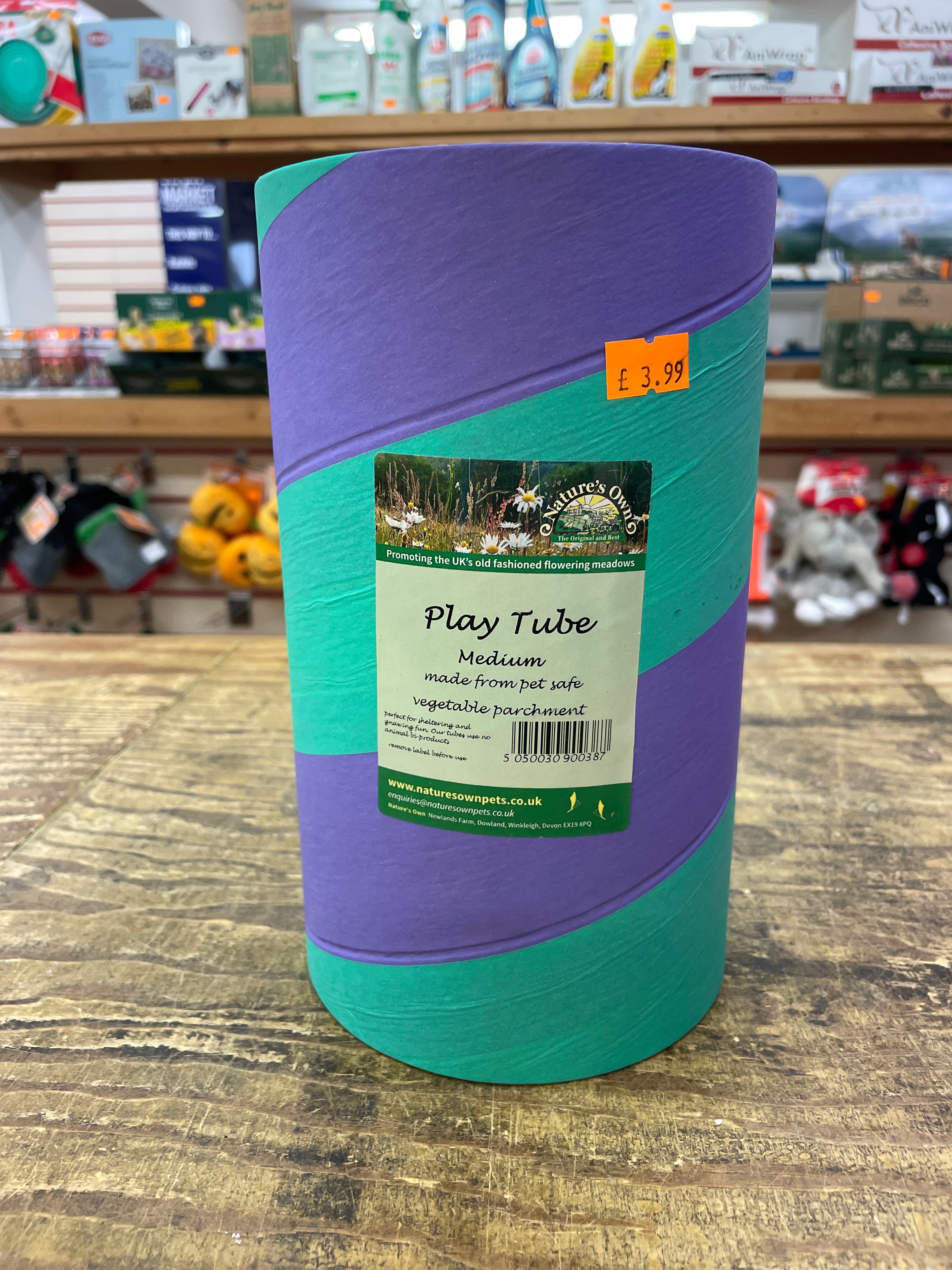 Natures own play tunnel medium