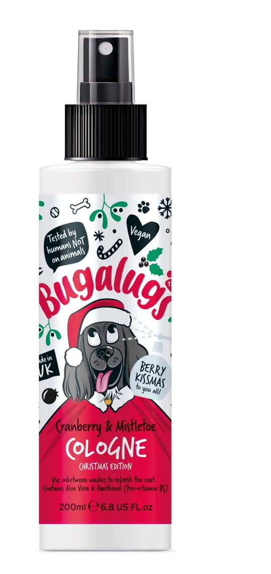 Bugalugs Christmas Edition: Cranberry & Mistletoe Cologne Bugalugs