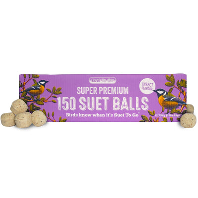 Suet To Go Insect 150 Suet Balls Box, 150's