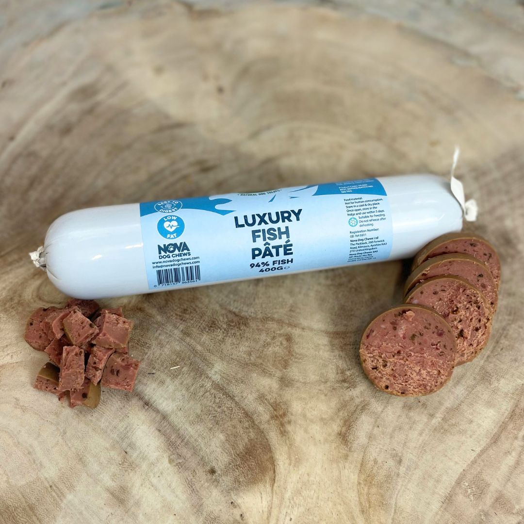 Luxury Fish Pate 400g Dog Food Nova Paddock