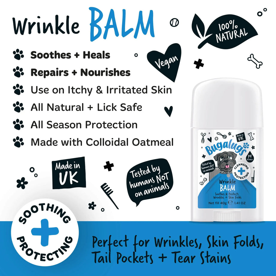 Bugalugs Wrinkle Balm Grooming Bugalugs